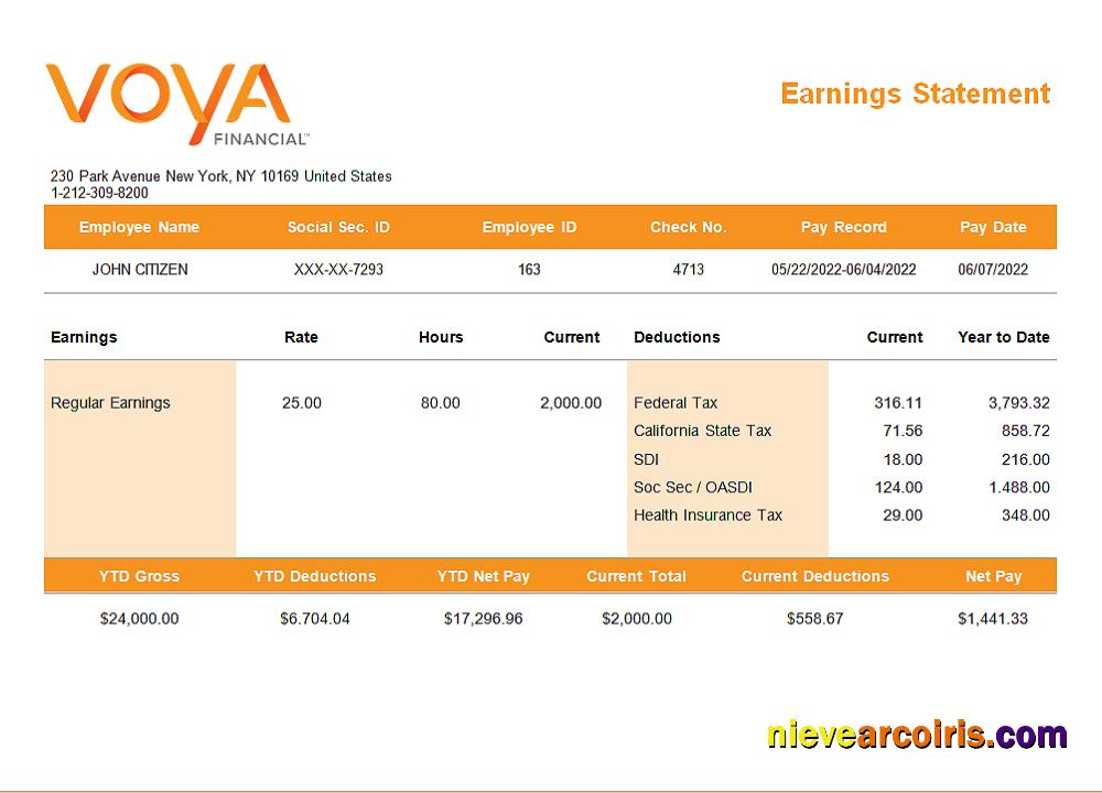 USA financial company employee sheet, version 4